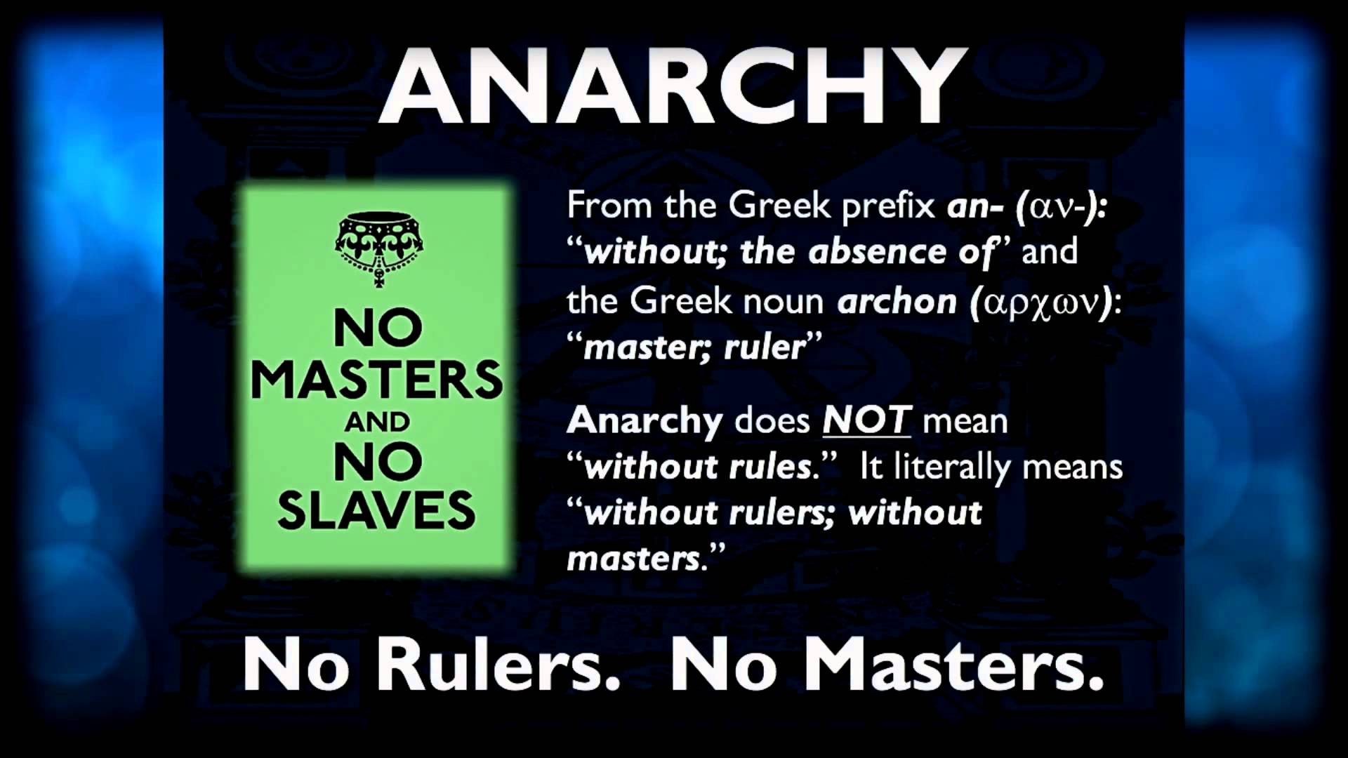 An Introduction to Anarchism