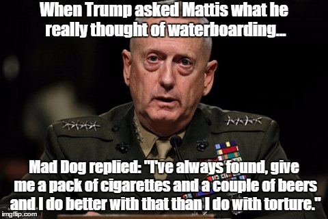 James (Mad Dog) Mattis Confirmation Hearing scheduled for 930 am, page 1