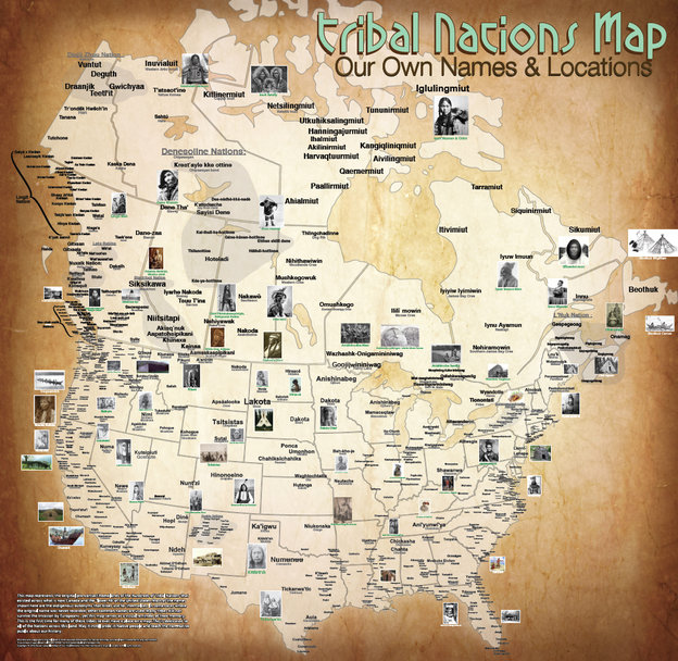 The Map Of Native American Tribes You've Never Seen Before, page 1