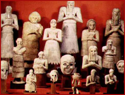 The votive statuettes from eshnunna were