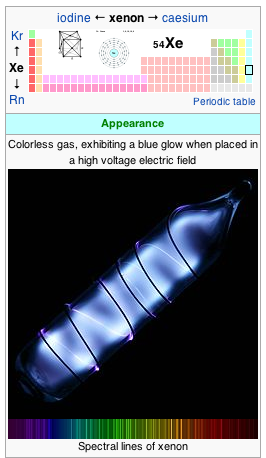 Pictures Of Xenon The Element. Xenon is a chemical element