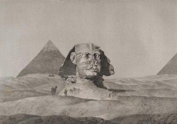 sphinx egypt description egypte giza pyramids great old ancient pyramid buried napoleon nil egyptian under head excavation la king le