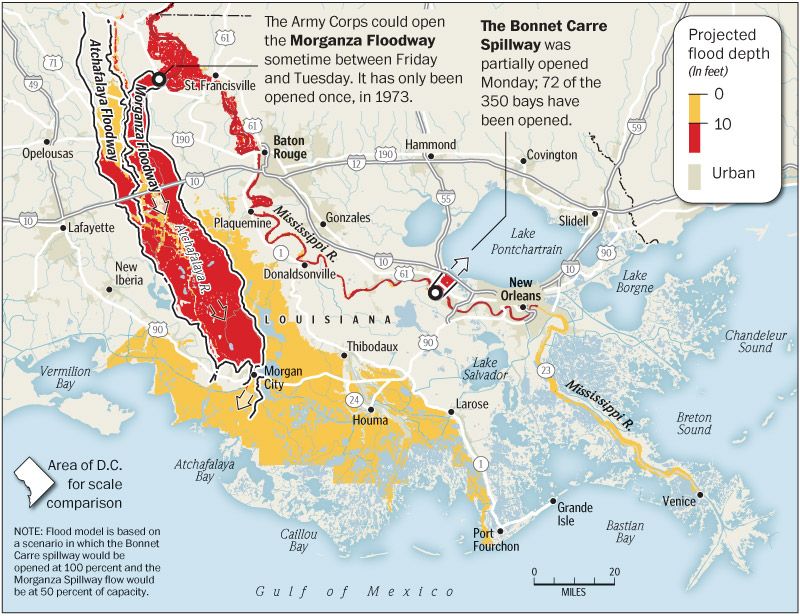 Could the Mississippi River change course? , page 1