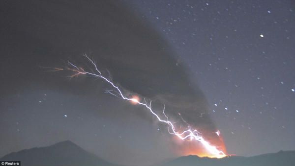 Volcanic Lightning Japan