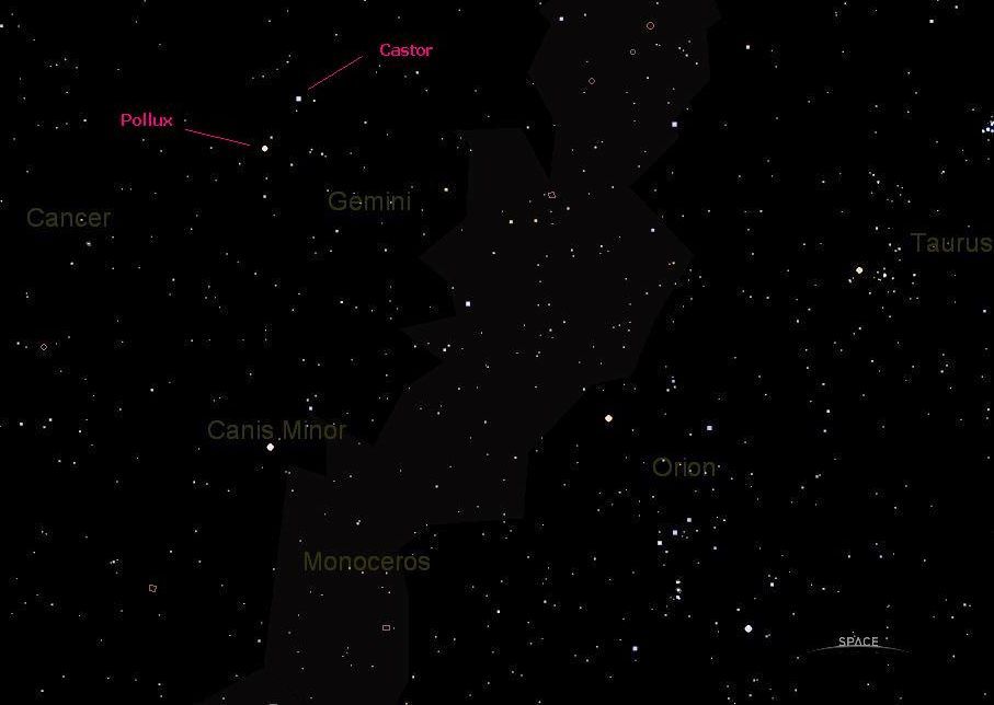 Sirius Constellation Map