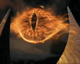 Властелин колец глаз Саурона. Око Саурона гиф. Хоббит око Саурона. Всевидящее око Саурона.