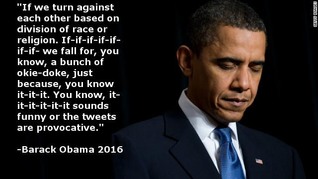 My Favorite Facepalm Quote from Obama , page 1