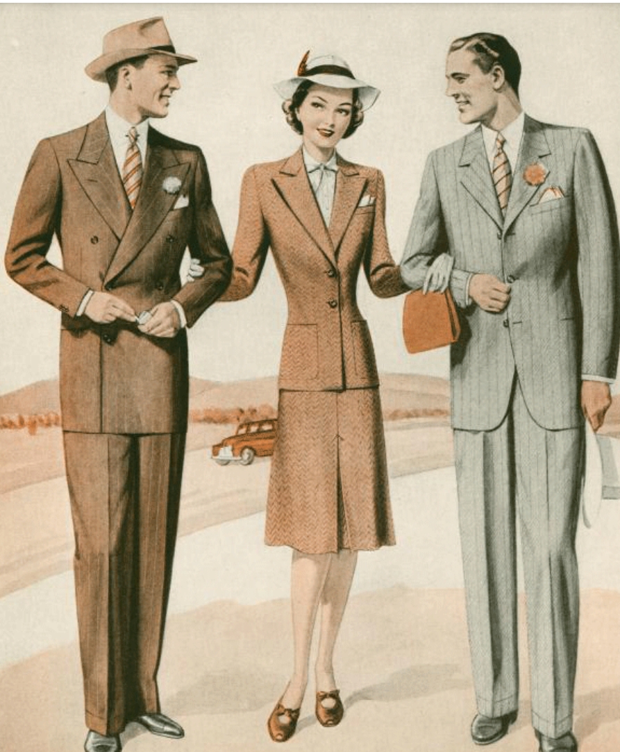 1940s mens clothes dick powell