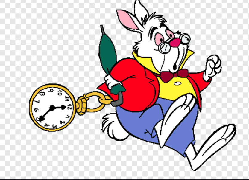 and this came up under a google search of Alice in wonderland's clock ...