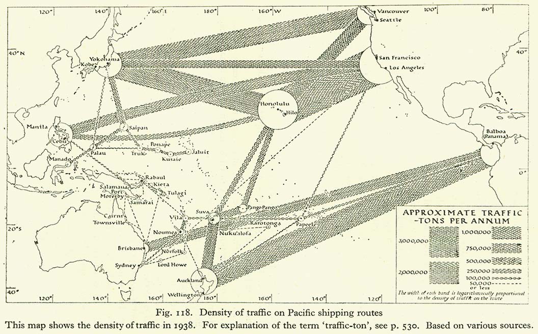 Shipping routing. Пацифик трафик. Ships routing book.