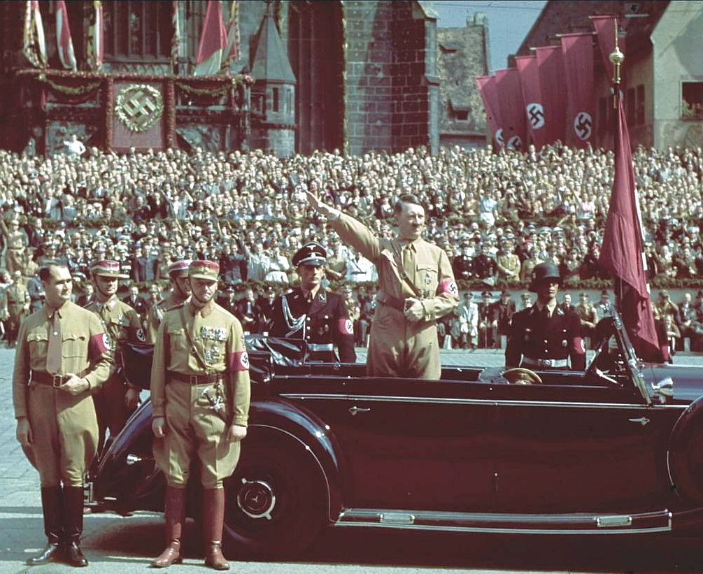 Фашистская германия парад. Гитлеровская Германия третий Рейх.