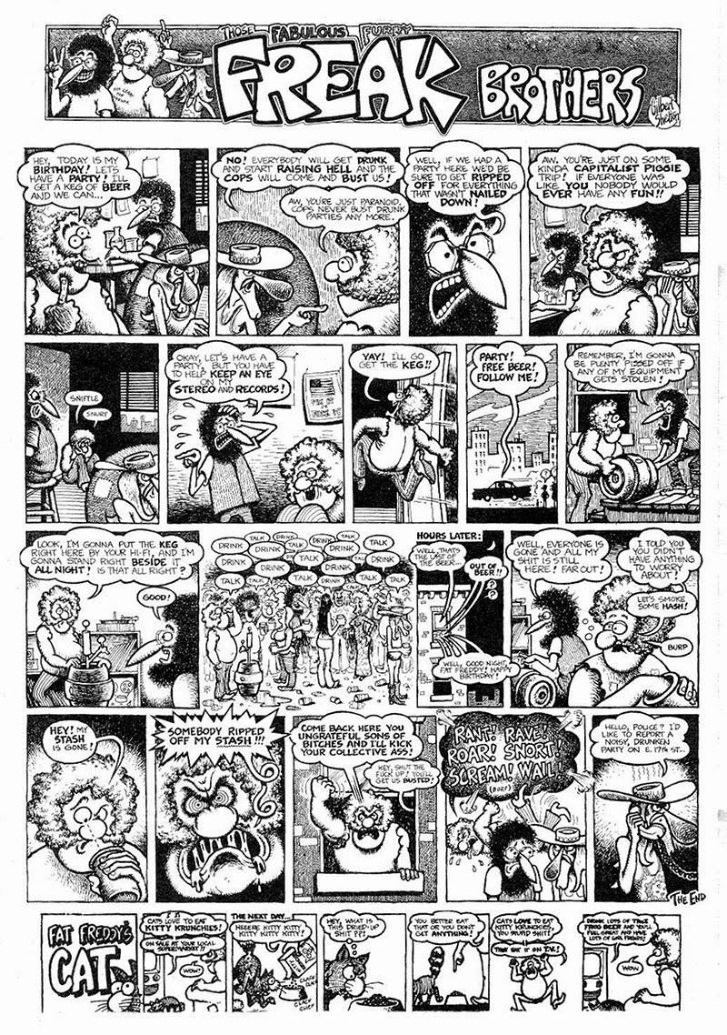 The (Fabulous Furry) Freak Brothers, page 1