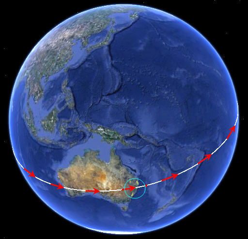 Australian Spiral event : Preliminary analysis, page 1