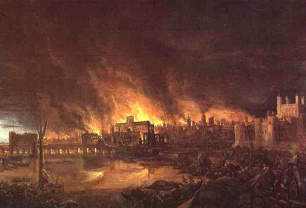 The Great Fire of London in 1666, page 1